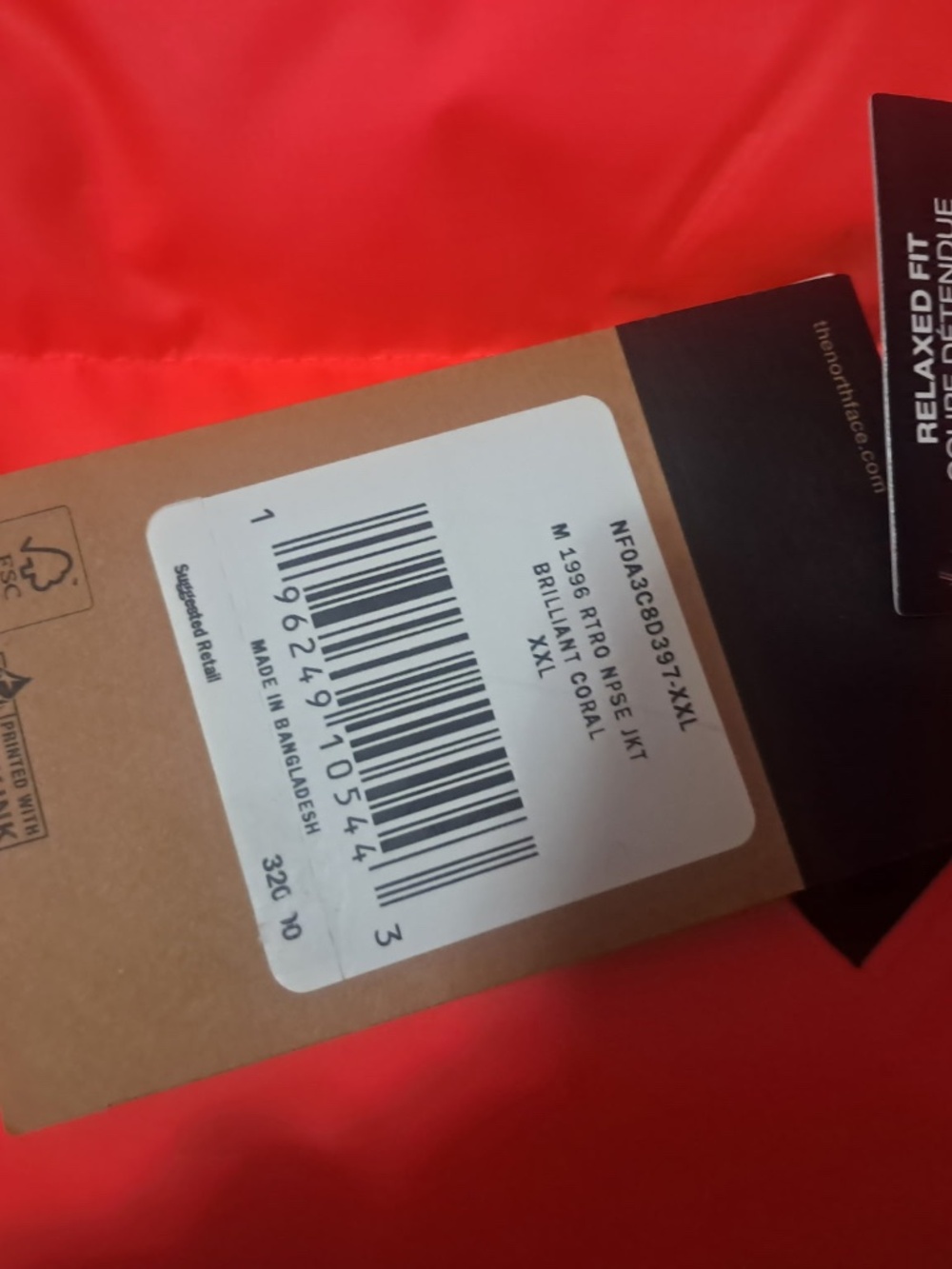 Men’s XXL North Face Coat